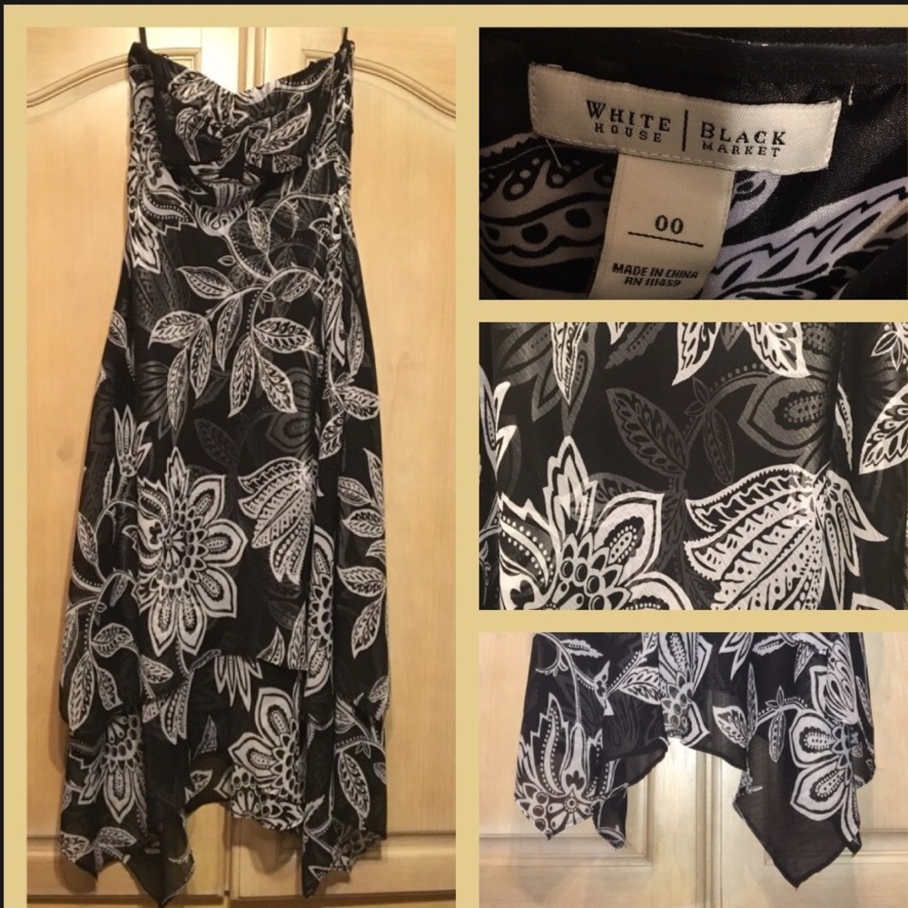 NWOT Strapless Dress